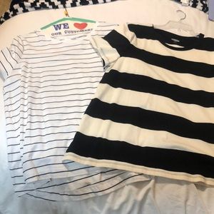 Striped T-shirts